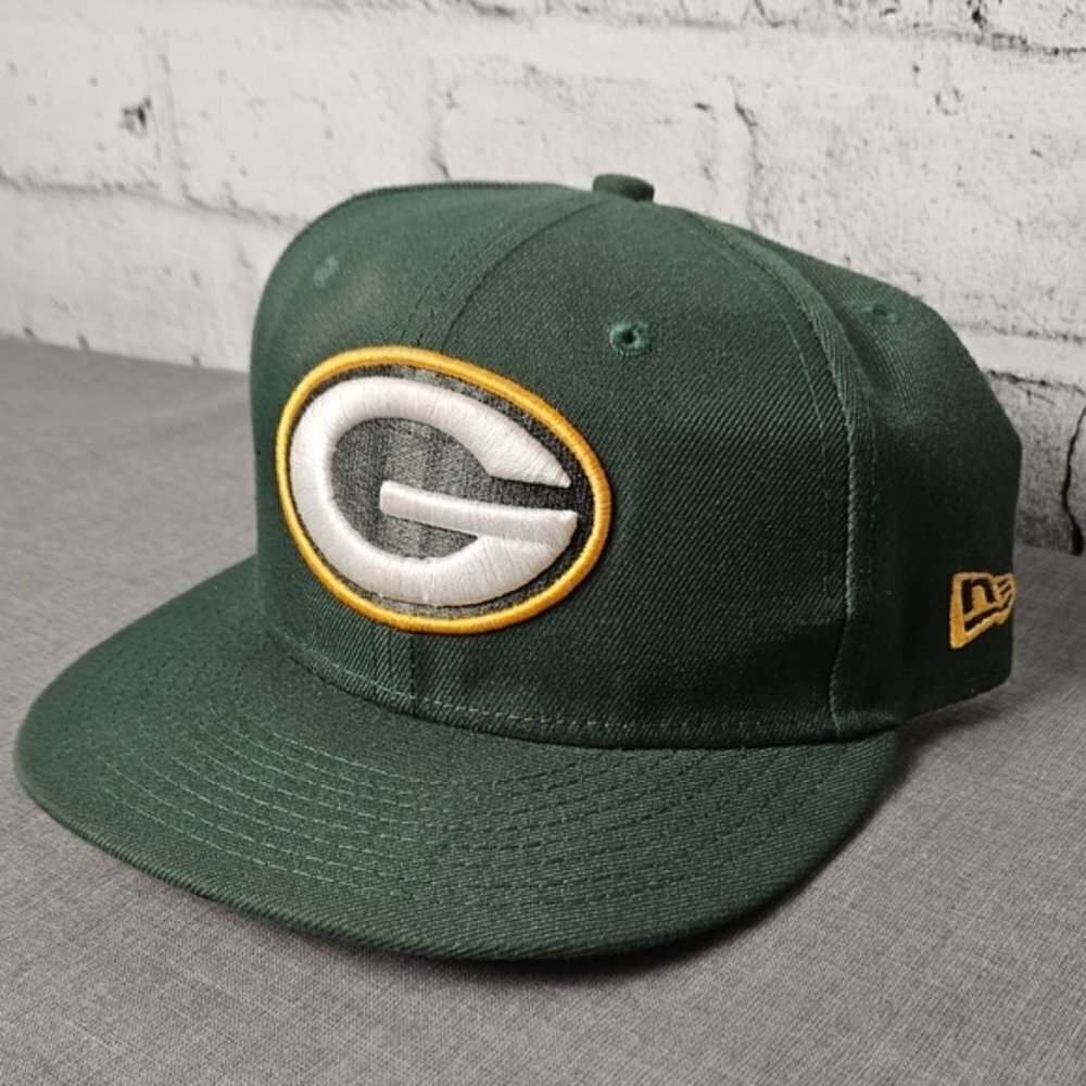 New Era Green Bay Packers 59FIFTY Fitted Hat Green Mens 7 1/8